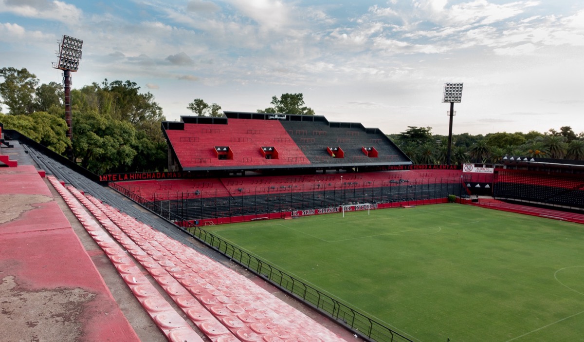 El estadio Marcelo Bielsa, de Newell's, en el Parque de la Independencia.