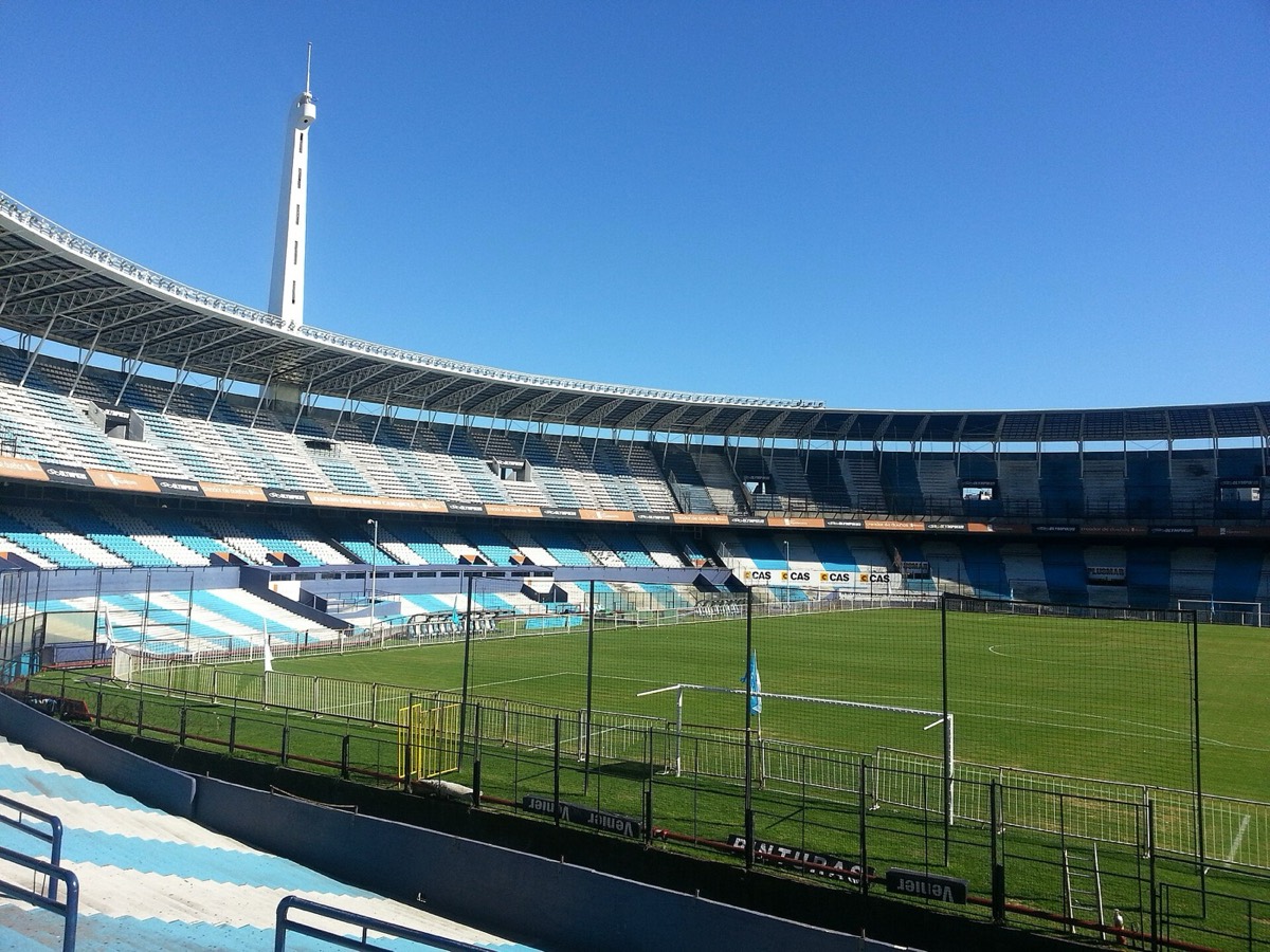 El estadio Presidente Perón, el Cilindro de Racing.