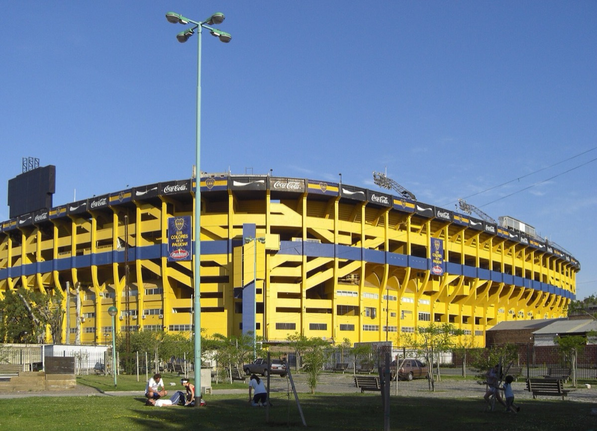 La Bombonera, la cancha de Boca.