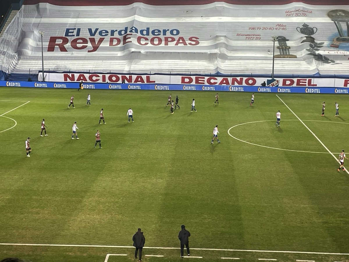 Nacional y Deportivo Maldonado, en 2021.
