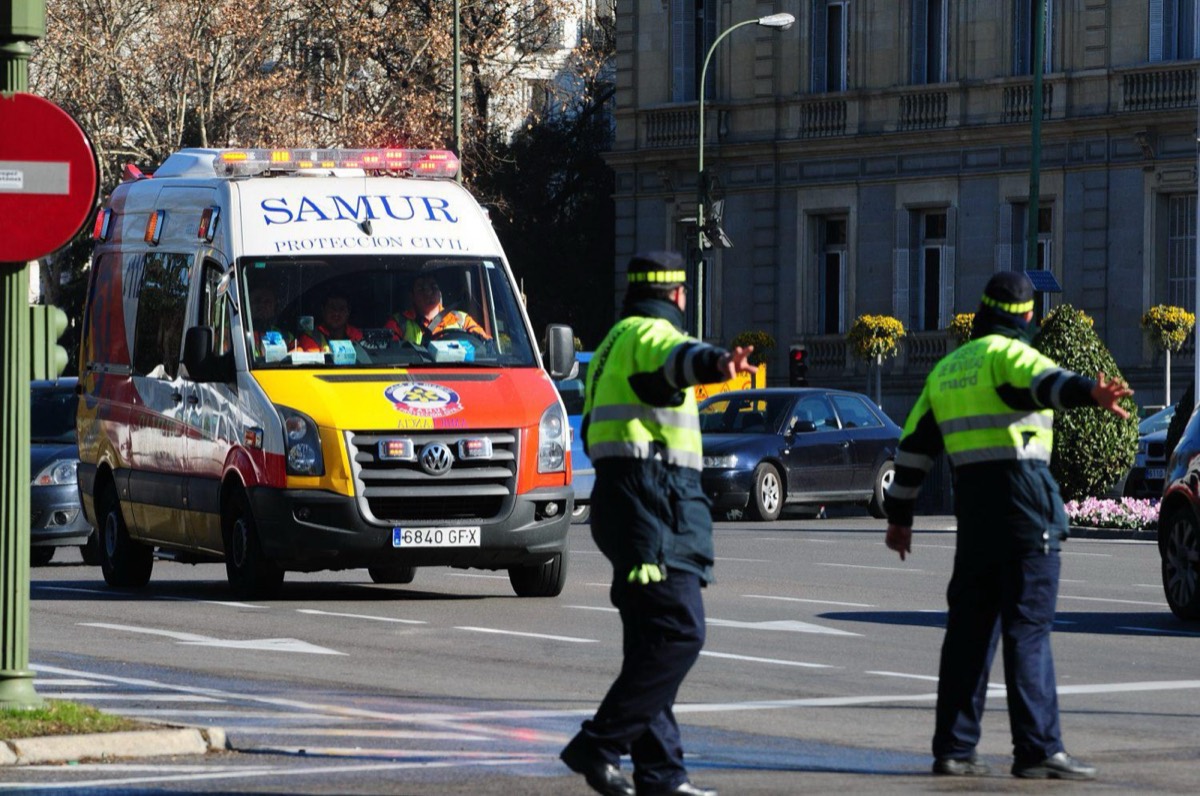 La Policía Municipal de Madrid presenta el plan de tránsito para la final de 2018.
